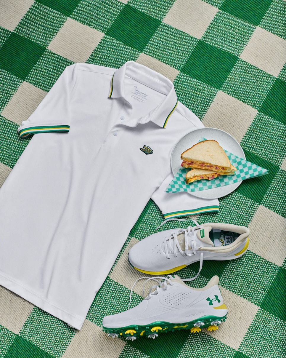 A look at Under Armour s Augusta inspired collection ahead of the Masters Golf Equipment Clubs Balls Bags Golf Digest